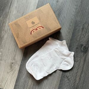 Bambooven Premium Bamboo Socks NEW White Women’s Athleisure Workout Gym